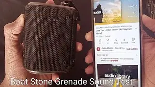 Boat Stone Grenade Sound Test & Bass Test || BOAT STONE GRENADE REVIEW