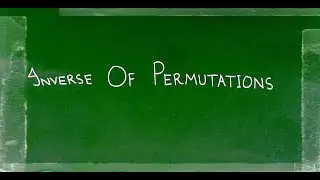 Inverse of Permutations