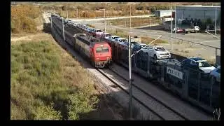 Comboio Porta Automoveis em Belmonte e  ... - 03dec21