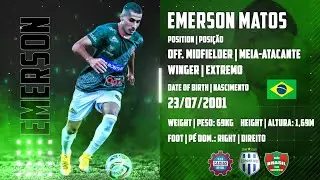 Emerson Matos ⚽ Offensive Midfielder | Winger - Meia-Atacante | Extremo ⚽ Highlights 2022