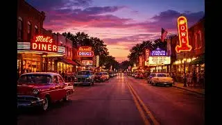 A Small Town That Never Sleeps | Timeless American Song