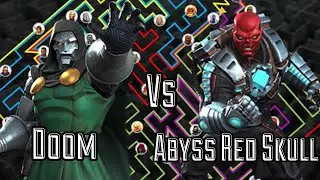 Dr. Doom VS Abyss Red Skull! Unstoppable Power Control! - Marvel Contest of Champions