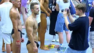 Junior Bodybuilding Backstage. Sopot  