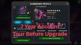 7 Year Account Tour MCOC before Whaling out on some cyber weekend deals!!