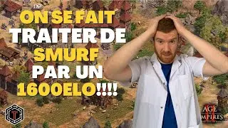 On joue sale avec les Goths face à un adversaire 1600 Elo en 1vs1 RM sur Age of Empires II