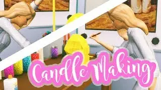 CANDLE MAKING 🕯💜 // THE SIMS 4 | MOD OVERVIEW!