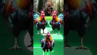 Zombie Rooster🐓| Tiles Hop Animals Dance #tileshop #tileshopedmrush #tileshopgameplay #tileshopgame