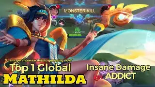 Aggressive and Insane Damage Mathilda Top 1 global | mobile legends
