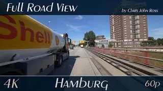 Hamburg, Germany: HafenCity - Rothenburgsort - Hammerbrook - 4K (UHD/2160p/60p) Video