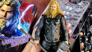 Hot Toys Thor (Rooted Hair) 1/6 Scale Collectible Figure - Marvel Avengers Endgame Unboxing Review