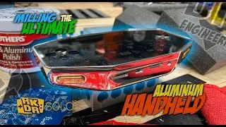 Milling an Arcade Handheld from Billet Aluminum on the Makerdreams Evo-One CNC!