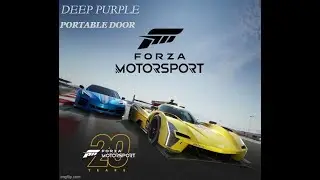 Forza Motorsport GMV [Deep Purple - Portable Door]
