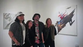 GEORGE ALEXANDER | OPENING RECEPTION AT EL ZAGU&Aacute;N GALLERY, SANTA FE