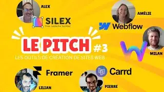 Webflow, Framer, Webstudio, Silex, Carrd... Quel outil pour quel site web ? Nos expert&middot;es d&eacute;battent