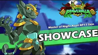 Brawlhalla Master of Night Asuri Skin Showcase