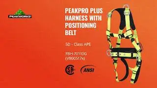 PeakWorks PeakPro Plus Harness