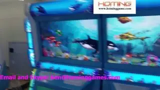 Angry Deep Whale sea fishing game machine original from HomingGame (ken@hominggames.com)