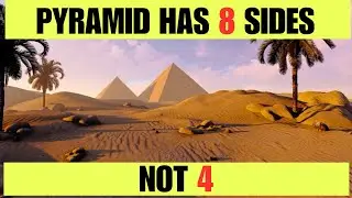 The Great Pyramid Has Eight Sides, Not Four