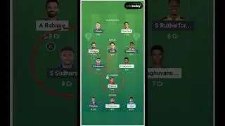 KKR vs GT DreamXI Team! IPL 2025 #kkrvsgt #dream11teamtoday