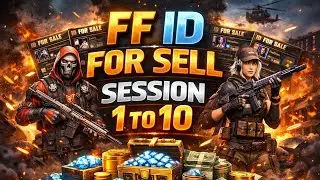 Free fire id for sell only for 8k (all collection show in this video) 