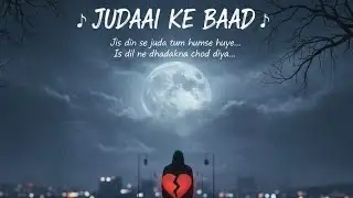 Jis Din Se Juda Tum Humse Huye 💔 | Judaai Ke Baad | Heart Touching Sad Song | Emotional Hindi Song