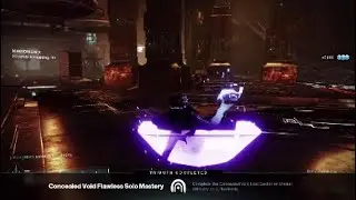 Concealed Void Master Lost Sector - SOLO & FLAWLESS - Destiny 2