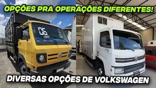 Estoque de caminhões leves – baú e carroceria