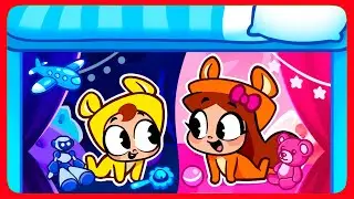 🛌 Secret Rooms Under the Bed 😻 Kids Songs by KiddyHacks Series