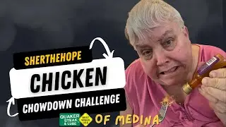 Trying the Sherthehope Chicken Chowdown Challenge | Sponsor: Quaker Steak and Lube | Atomic Flavor 🔥