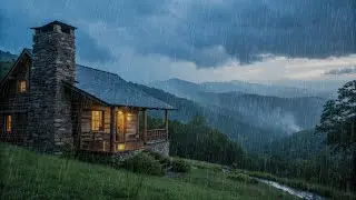 Cure Overthinking & Fall Asleep in Minutes | Relaxing Mountain Rain