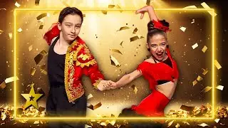 ADORABLE Kid Dance Duo WOW The Judges & Win The Golden Buzzer! | Got Talent Global