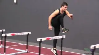 HURDLE DRILLS: Skip Drills Lead Leg Right
