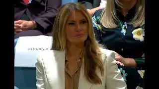 From the FIRST SECOND, Trump BLASTS UN and MAKES Melania joke