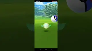 Catching Cottonee in Pokemon go | catching cottonee in pokemon go #pokemongo #cottonee #pogo