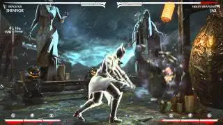 Shinnok 80%-90% Combos in MKX