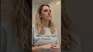 Meine DAILY NIGHT ROUTINE ✨️🌃 #shorts #nightroutine #skincare