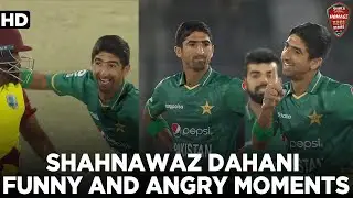 Shahnawaz Dahani Funny and Angry Moments | Pakistan vs West Indies | PCB | MK1L