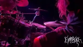 Excrescence - Dystrophic Congenital Necrosis (Drum-cam) live @The Plaid Pig, Tacoma, WA 8/5/22