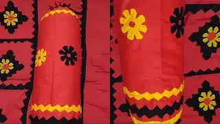 এপ্লিকের কোলবালিশ ডিজাইন || এপ্লিক ডিজাইন || হাতের কাজ || Applique ||