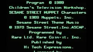 Sesame Street ABC (NES) Music - Go Round Correct Answer