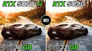 RTX 5070 Ti VS RTX 5090+ Ryzen 7 7800X3D | 20 Games Tested in 1080P, 1440P & 4K!