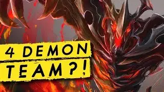 4 DEMON TEAM?! Demon Hunter Synergy! | Dota Auto Chess