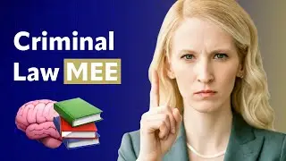 Criminal Law and Procedure Highly Tested Issues (Multistate Essay Exam Topics)