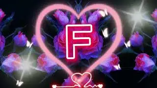 Letter F Love Status #F #LetterF #StatusVideo