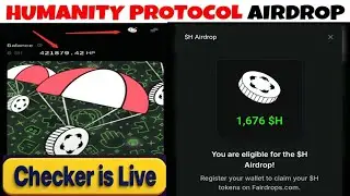 Humanity protocol Airdrop allocation checker live||humanity airdrop new update today