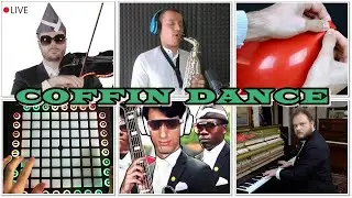 Who Played it Better Coffin Dance - Astronomia Cover #1