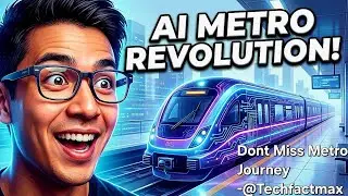 🚆✨ Ready for Metro Journey? AI Meets Smart Metro 🤖🔥 #viral #trending #subscriber #India #USA #Asia