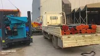 See Why Choose Large Diameter 325 Mm Pneumatic Borewell Machine With Big Horse Power
