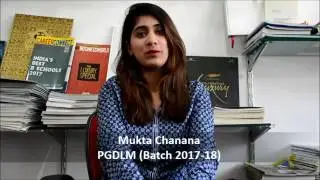 Mukta Chanana shares her view point on PGDLM course @ LCBS !!