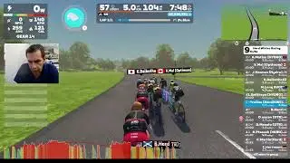 Zwift racing - Herd Winter Racing - Yorkshire Double Loop 23/11/24 Super hard race!